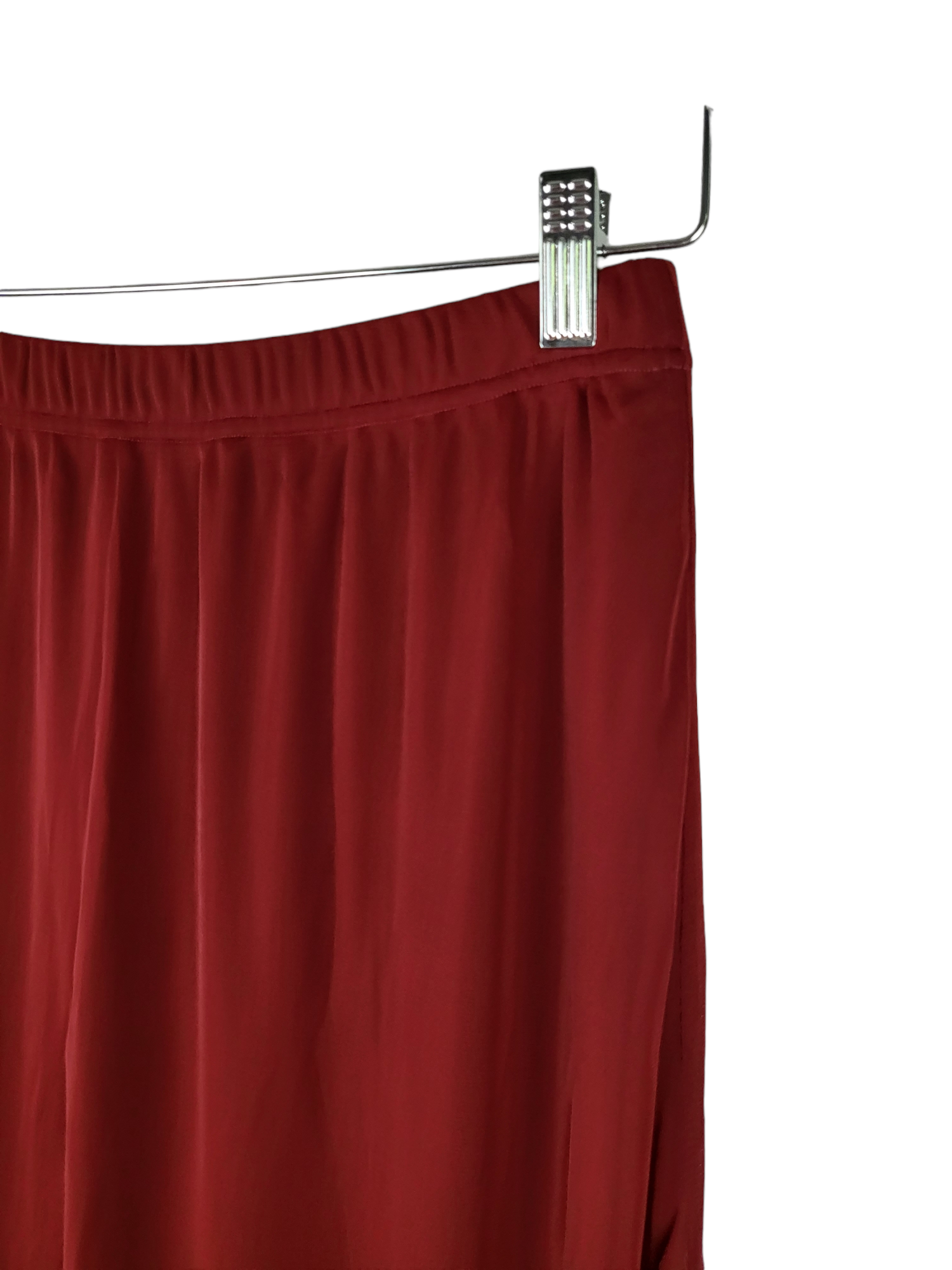 Mesh Overlay Maxi Skirt