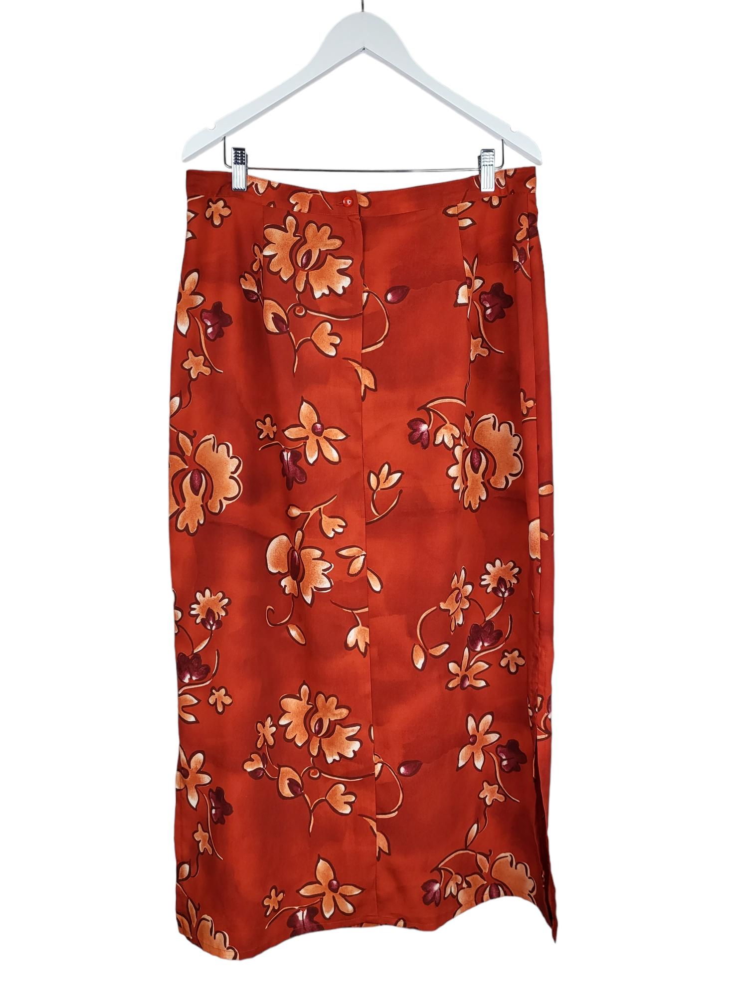 Floral skirt size 18 sale