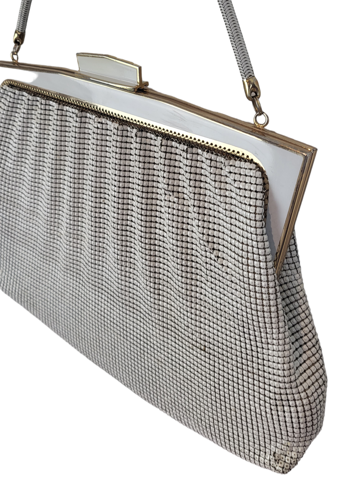 Glomesh sales clutch bag